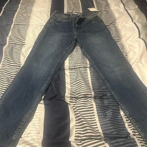 H&M Dark Blue Skinny Jeans for Women